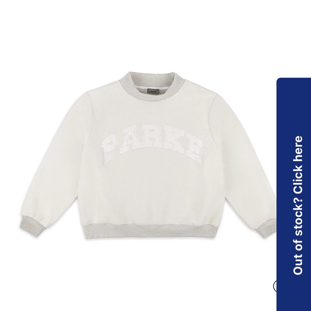 Parke Inside Out Varsity Mockneck Sweatshirt